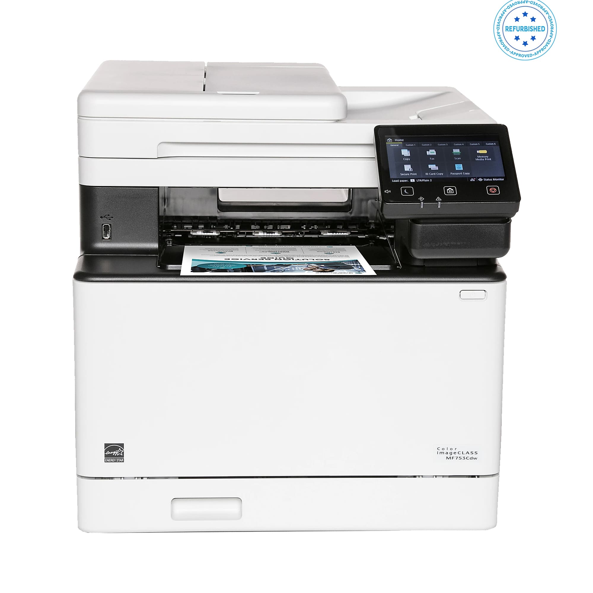 Refurbished Canon imageCLASS MF753Cdw Wireless Laser All-In-One Color Printer