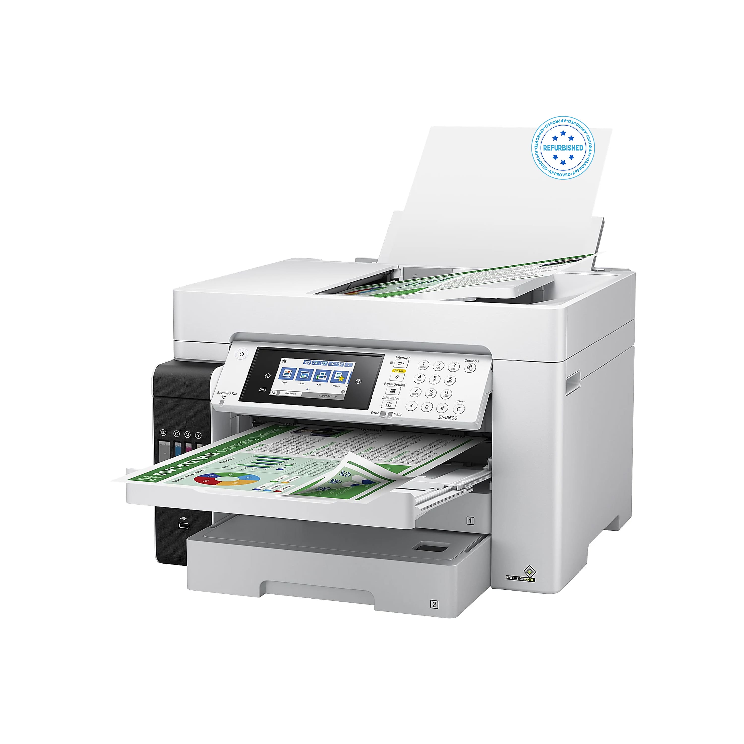 Refurbished Epson EcoTank® Pro ET-16600 SuperTank® Wide-Format Color Inkjet All-In-One Printer