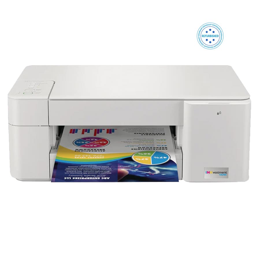 Refurbished Brother MFC-J1205W INKvestment Tank Wireless Inkjet All-In-One Color Printer